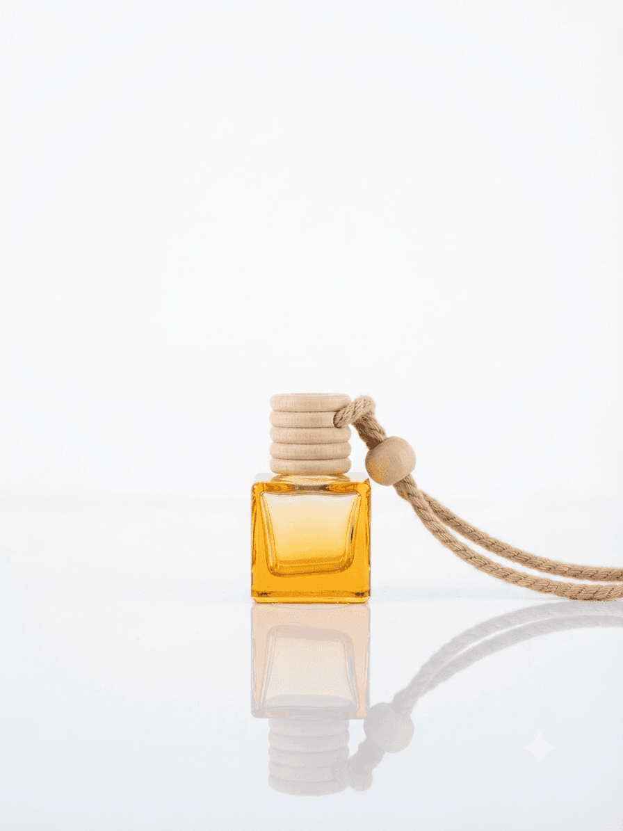 Amoria Perfume Car Diffuser Yellow